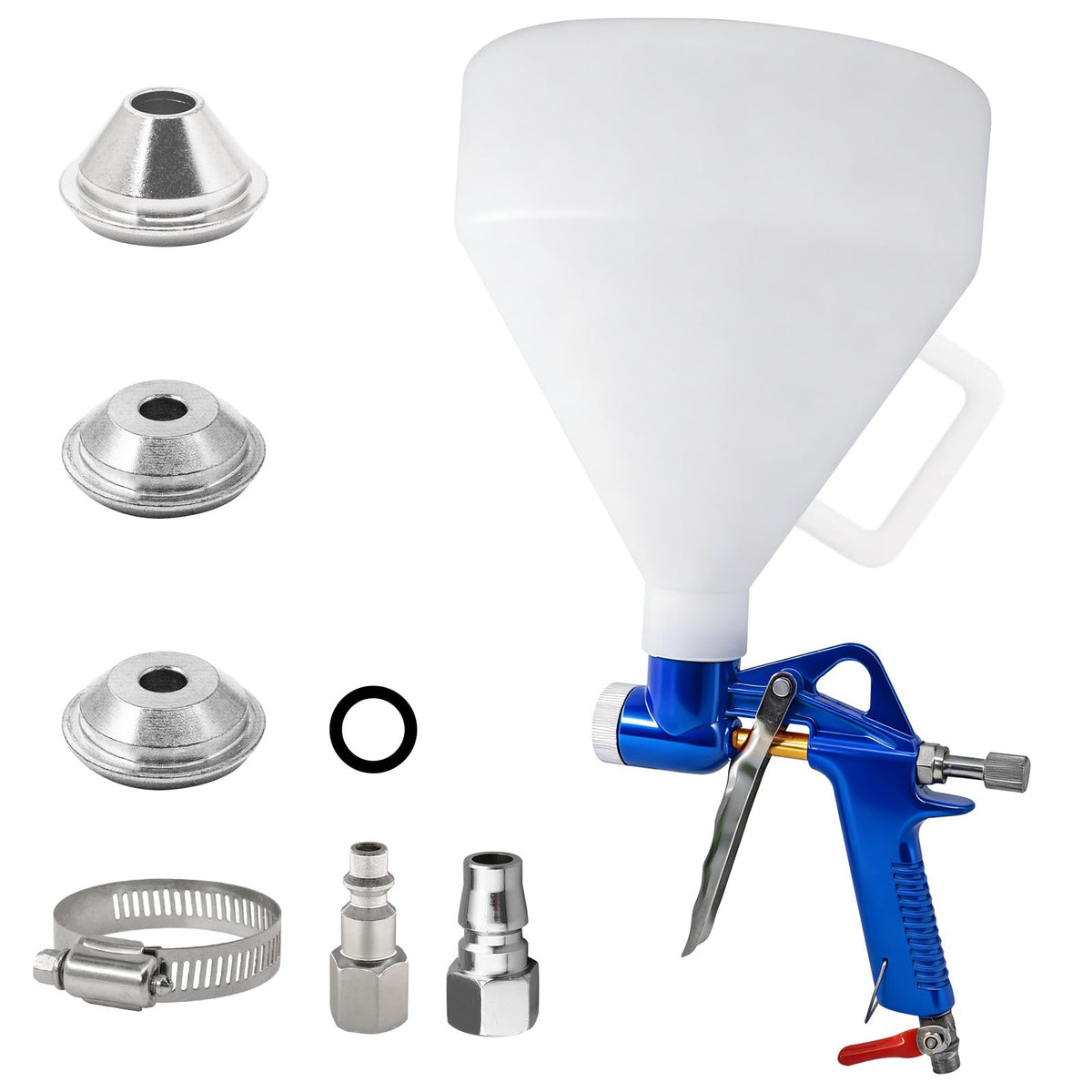 KCNKCN texture spray gun with 4mm nozzle for even light textures.