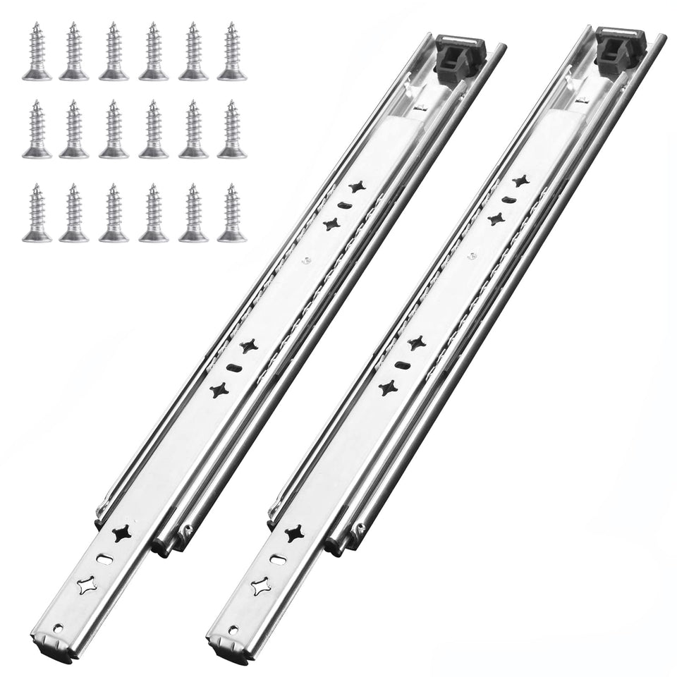 KCOLVSION 36-inch drawer slide, side-mount, delivers smooth, reliable support for heavy drawers.