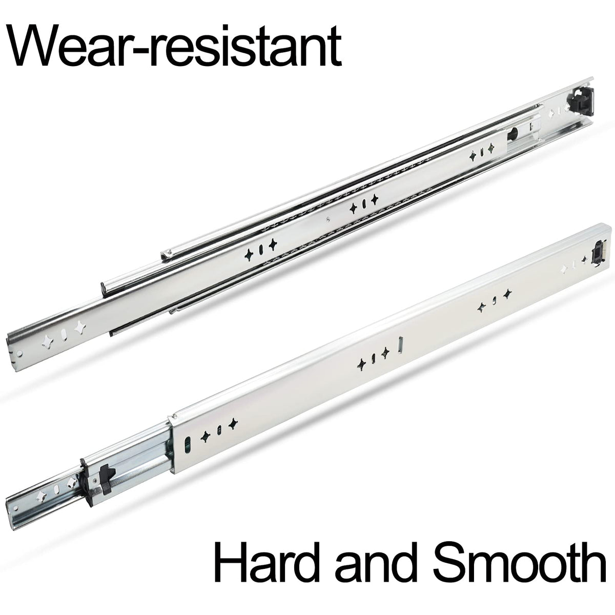 KCOLVSION 36-inch drawer slide, undermount, hides hardware for clean, professional cabinet looks.