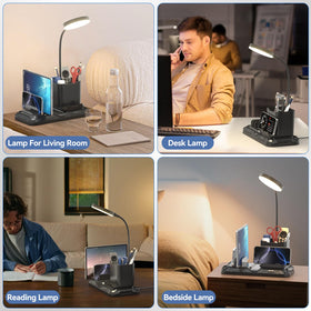 KDD desk lamp suited for home office or dorm spaces.