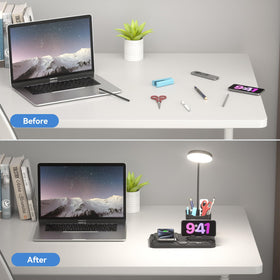 KDD pencil holder helps maintain a tidy study space