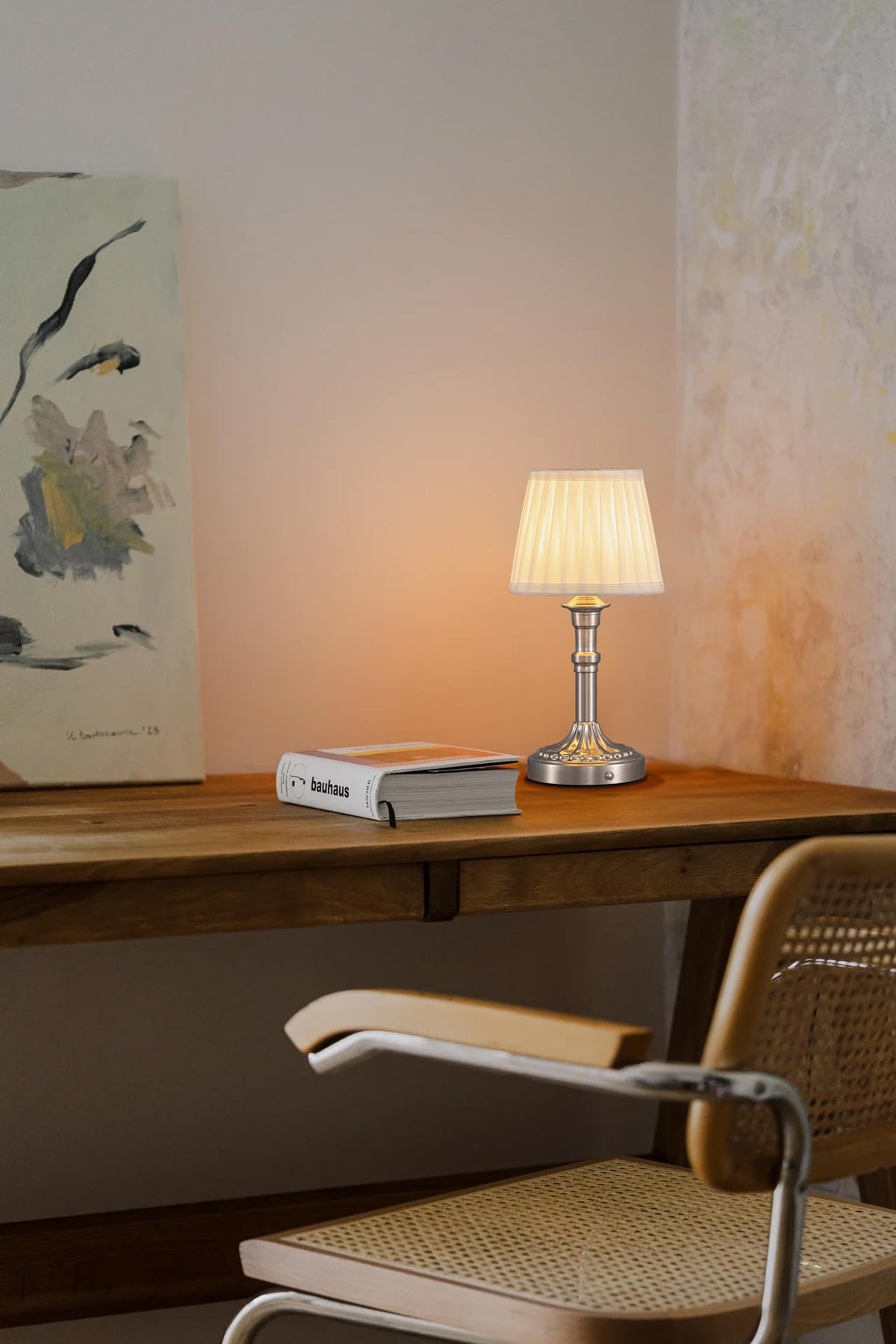 KDG compact design fits desks and bedside tables without crowding