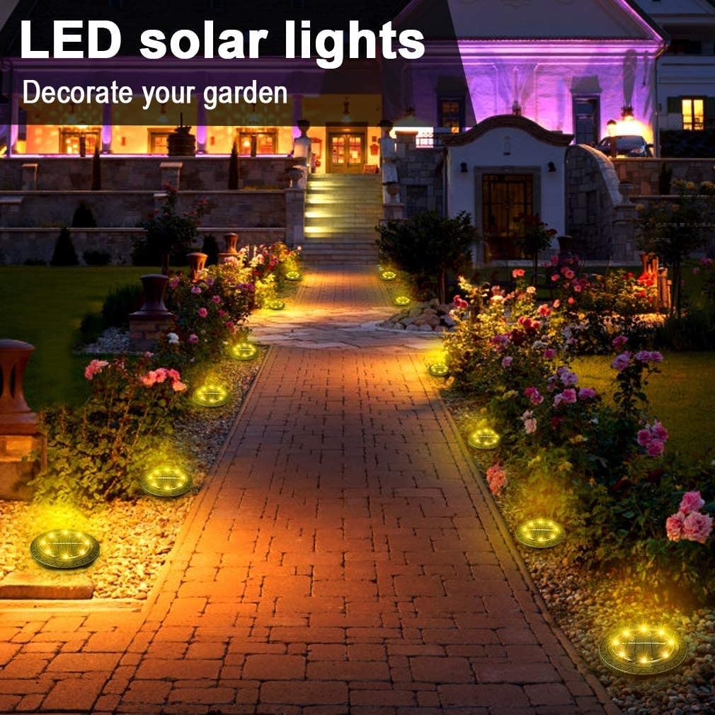 KDORRKU garden light mower-safe with durable ABS housing