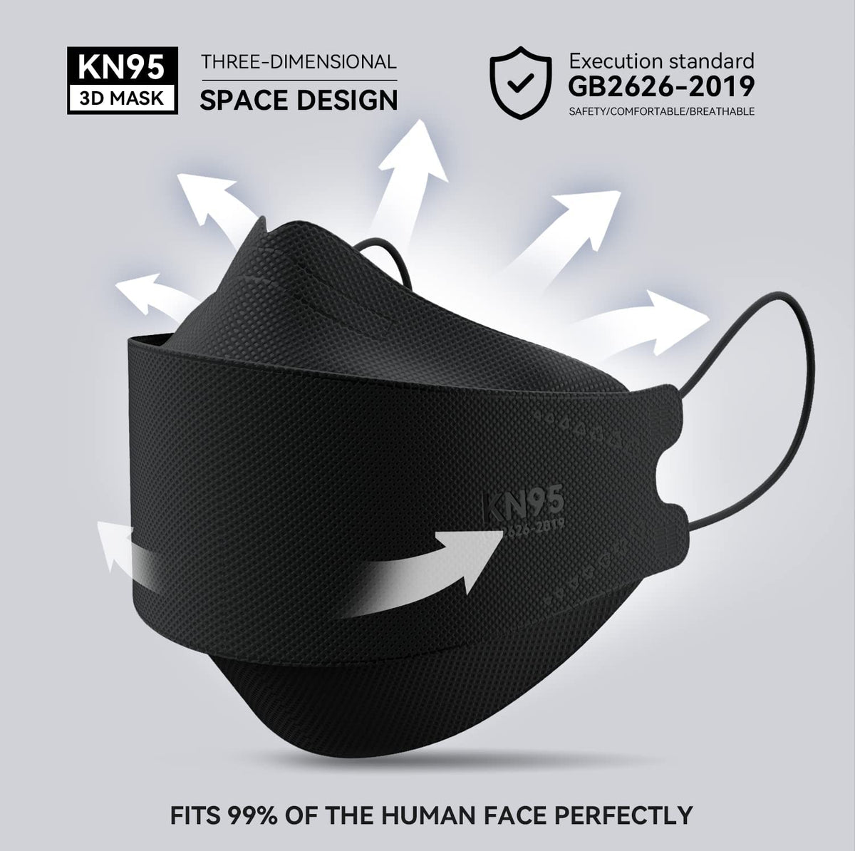 Keangs KN95 mask inner filter showcases two melt-blown layers for filtration