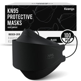 Keangs KN95 mask outer layer for durable protection and breathable wear