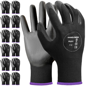 Kebada Safety Work Gloves grip close-up for secure handling