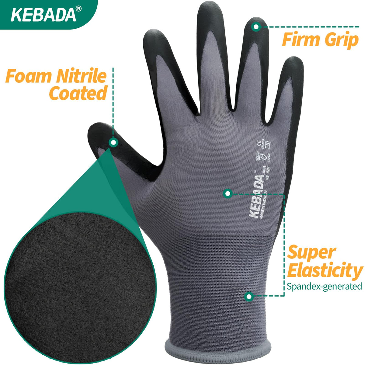Kebada W5 12-pair-pack supports team restocking needs