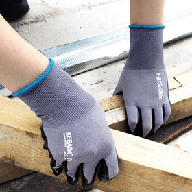 Kebada W5 grip-in-oil-demo shows reliable handling of greasy tools