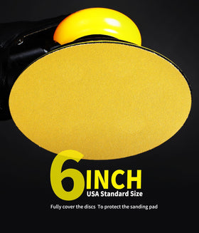 Keeimp hook-and-loop sanding disc with strong adhesion during high-speed sanding.