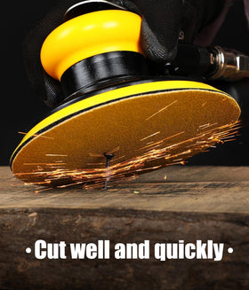 Keeimp 6-inch disc anti-clog coating minimizes gumming during drywall and wood projects
