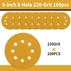 Keeimp sanding disc showing hook-and-loop backing for secure attachment
