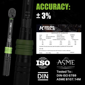 KEEMEETOOLS ergonomic non-slip handle reduces fatigue during long tasks