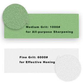 KEENBEST Whetstone 6000-grit side for honing and burr removal