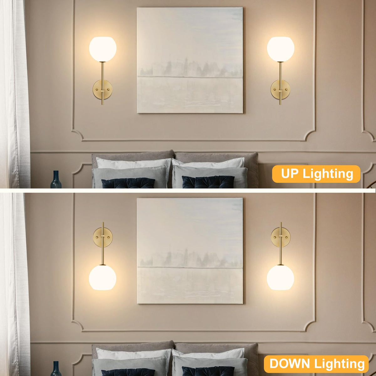 Keep Shinning living room wall sconce glow for relaxed evenings