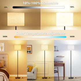 Keepsmile floor lamp in office providing versatile lighting for tasks.
