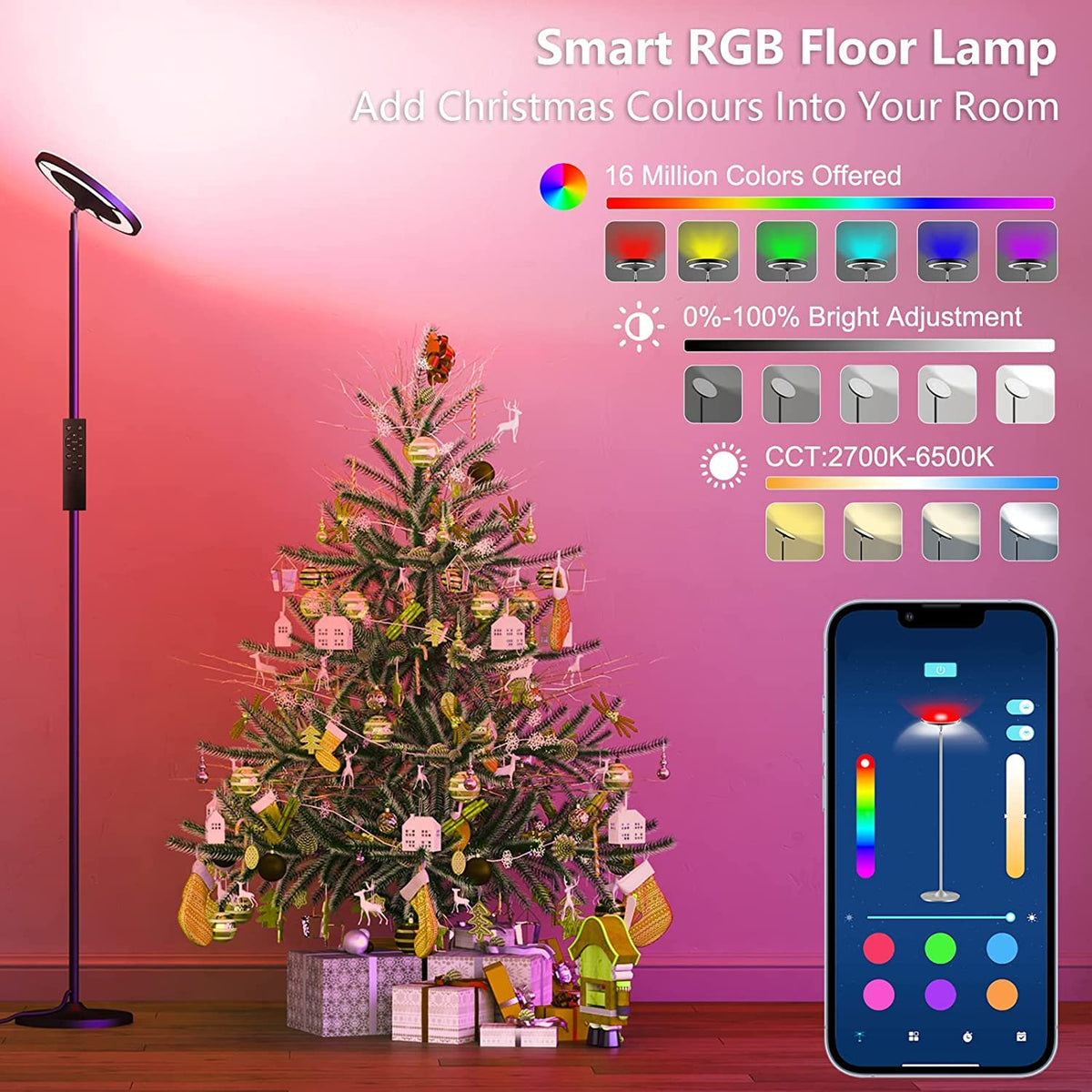 Keepsmile app and remote control for convenient lighting customization