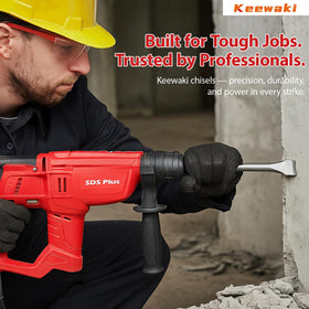 Keewaki 10-inch Scaling Chisel for heavy-duty shaping tasks