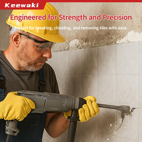 Keewaki Blue Storage Tube protecting chisels during transport