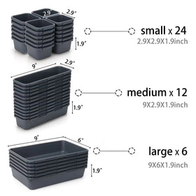 KeFanta drawer organizers keep small parts within reach during busy days.