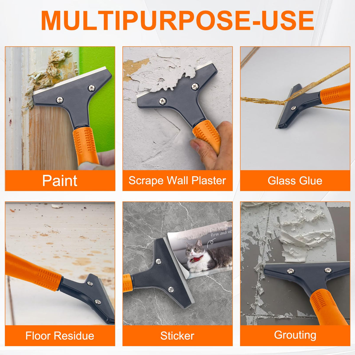 KeFanta extra blades pack for quick replacements during tough scrapes.
