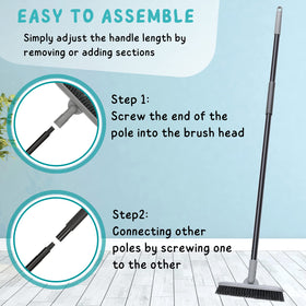 KeFanta grout brush built-in storage hole for hanging when stored