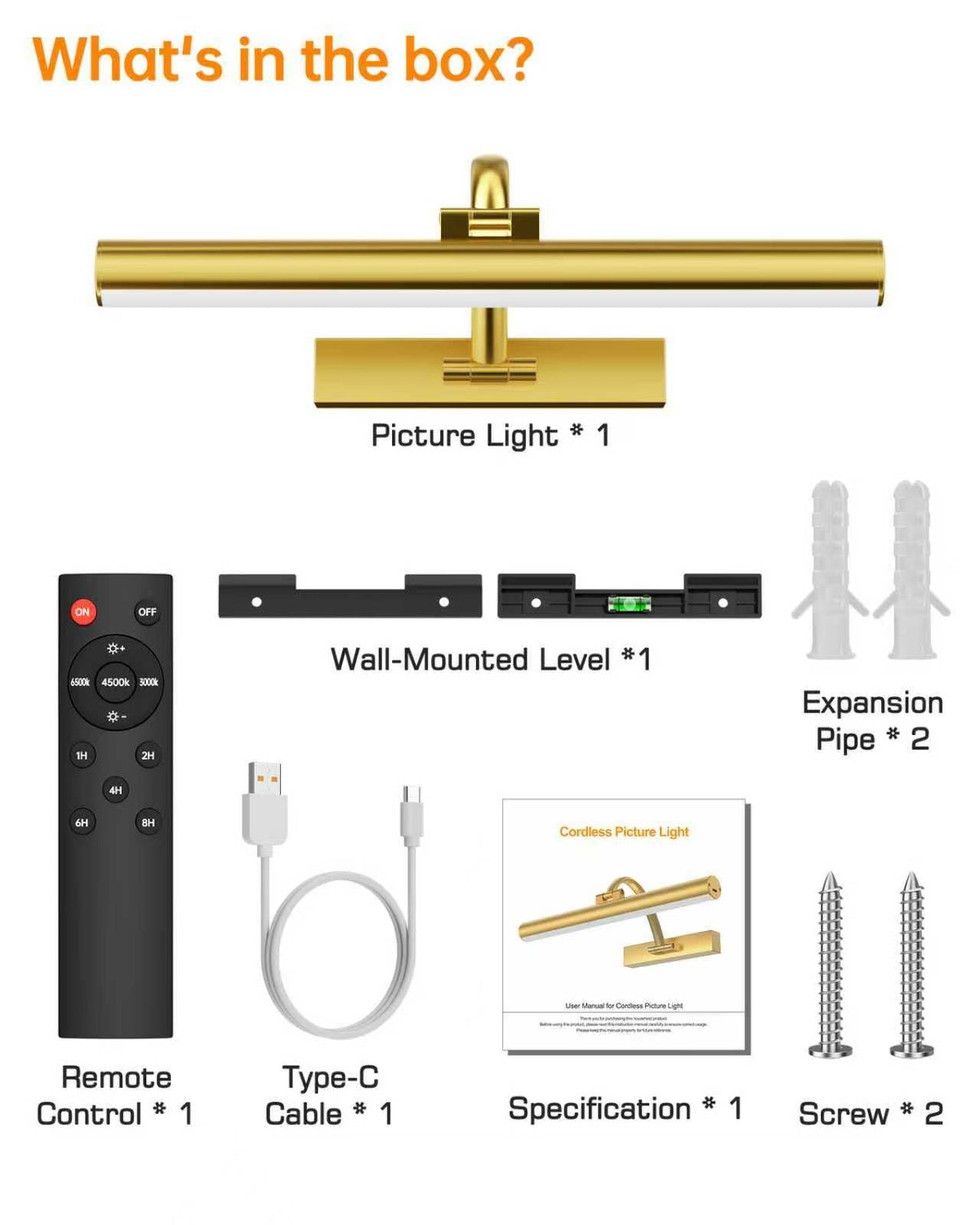 KEILAIMO picture light ideal for galleries, bedrooms, and living rooms.