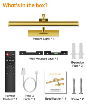 KEILAIMO picture light ideal for galleries, bedrooms, and living rooms.