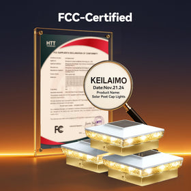 KEILAIMO versatile post lights for garden, porch, and patio lighting.