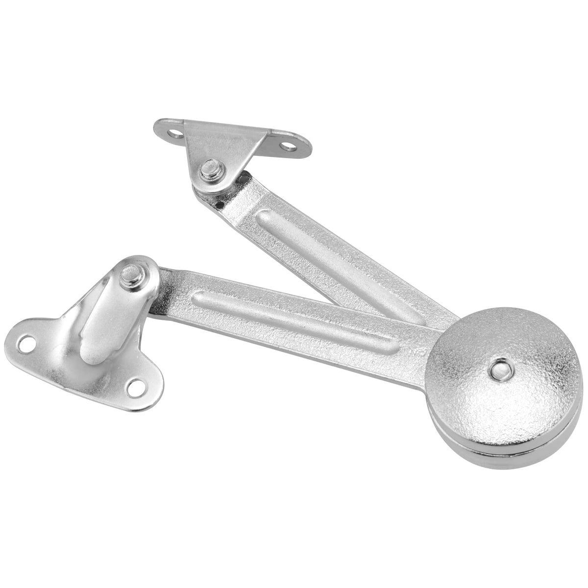 KEILEOHO cabinet door stay hinge demonstrating left-right install flexibility.