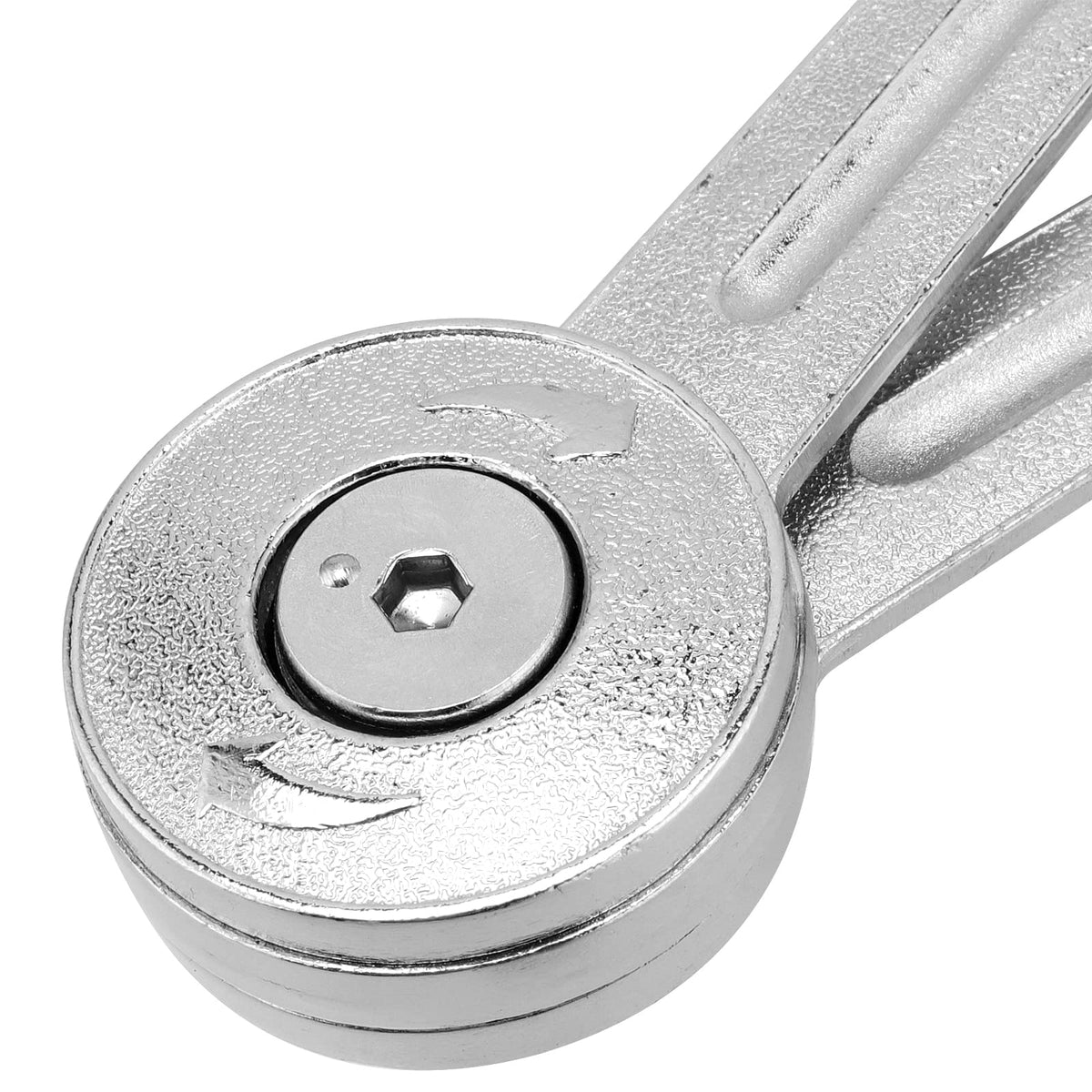KEILEOHO heavy-duty zinc alloy lid hinge ready for tough cabinet use.