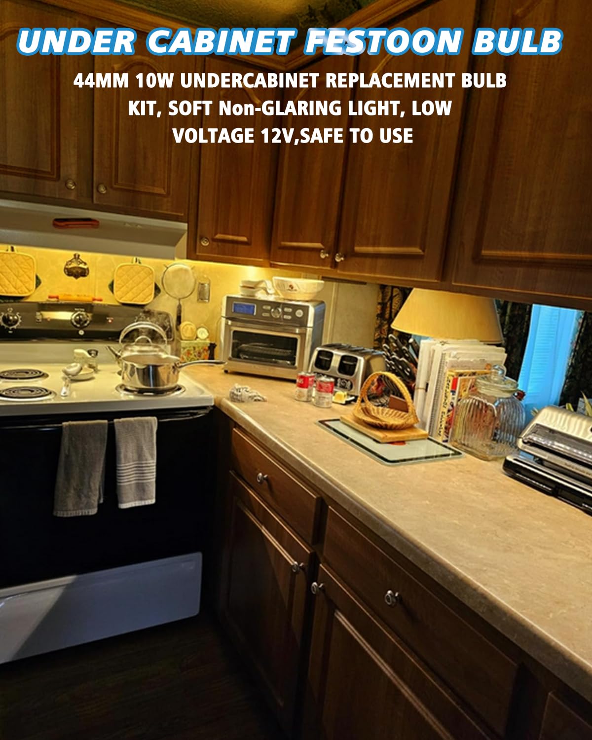 Keiurot bathroom vanity lighting with soft non-glare illumination.