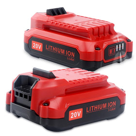 Kekepowtobat CMCB203 3.0Ah battery front view for reliable Craftsman V20 power