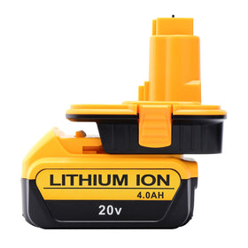 Compatible with DeWalt 20V Max and Milwaukee 18V packs