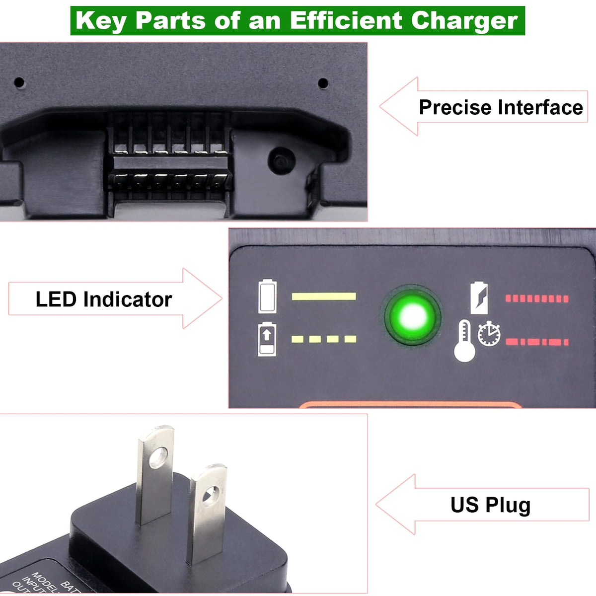 Kekepowtobat LCS436 charger compatibility note for Black & Decker users.