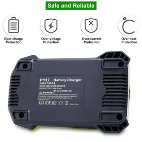 Safety protections against overheating and short circuits on Kekepowtobat P117