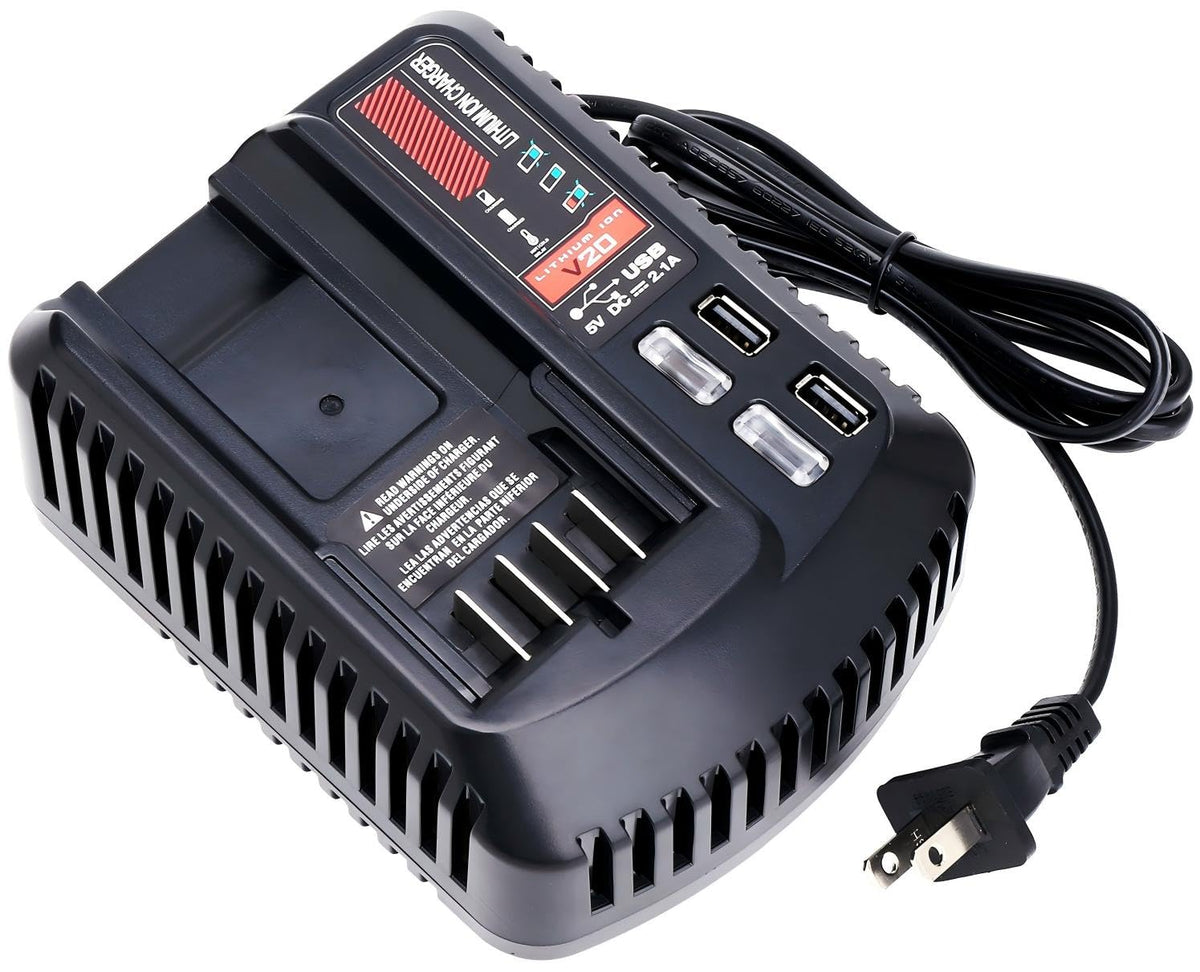 Designed for Craftsman V20 MAX systems across drills and saws.
