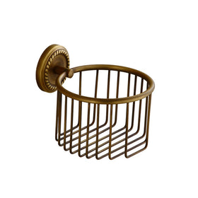 Kelelife vintage toilet paper holder wall-mounted brass for timeless bathroom style