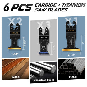 KELIN blades are 1.2 mm thick for durability.