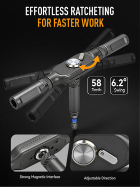 KELIN magnetic pickup tool helps retrieve dropped screws in tight spaces.
