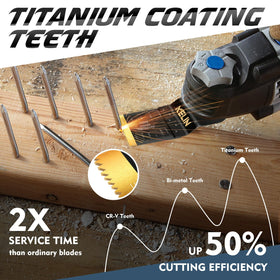 KELIN alloy and high-carbon steel blades stay sharp during heavy use.