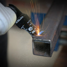 KELIN case keeps blades organized for on-site use.