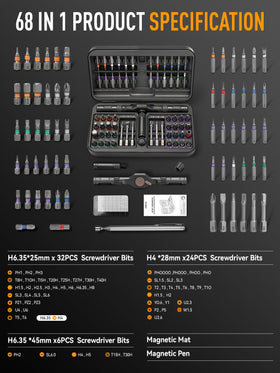 KELIN color-coded bit rings speed up tool identification mid-task