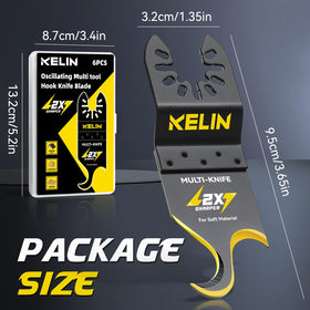 Dual-hook design enables fast, clean cuts