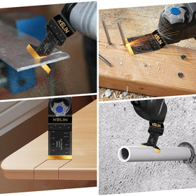 KELIN durable edges maintain sharpness for demanding detail work in metal or wood.