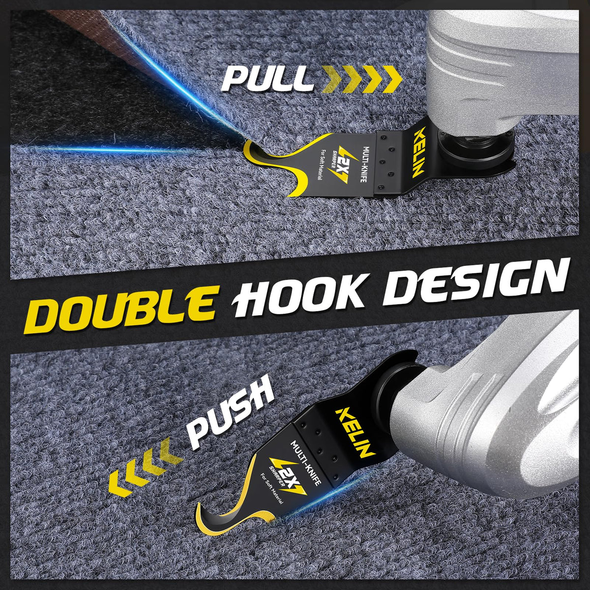 Durable heat-treated alloy steel blades for long-lasting performance