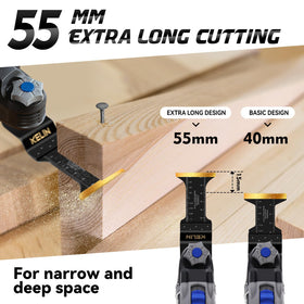 KELIN three-adapter kit for versatile tool compatibility.