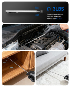 KELIN magnetic recharge slot restores magnetism for continued reliability