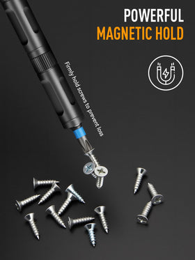 KELIN magnetic system keeps bits secure for delicate tasks