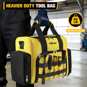 KELIN Tool Bag Box Organizer with bottom removable cases for portable tools.