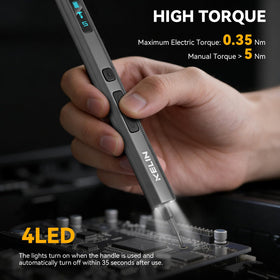 KELIN Type-C charging port enables fast, convenient recharging on the go.